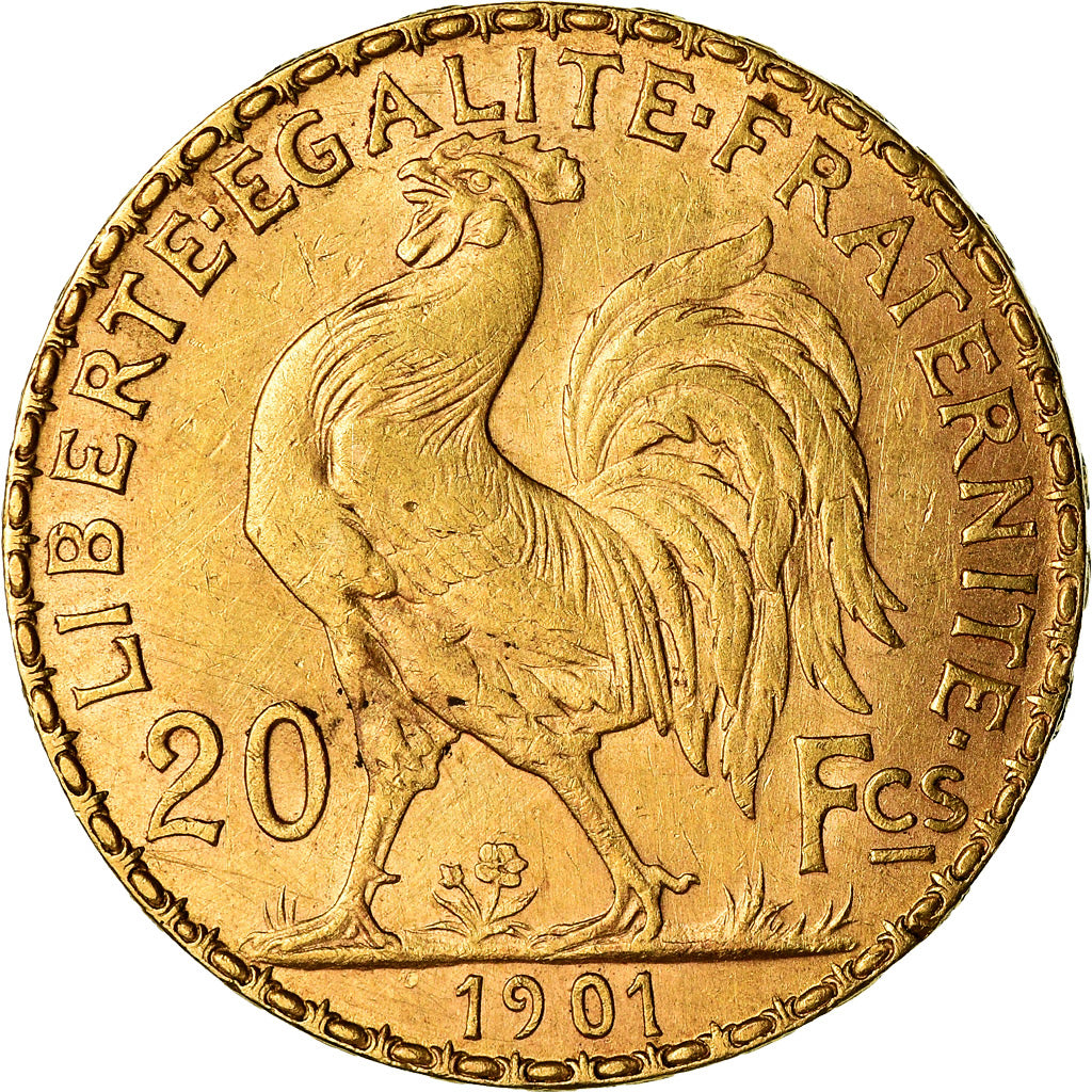 Monnaie, France, Marianne, 20 Francs, 1901, Paris, SUP, Or, Gadoury:1064, KM:847