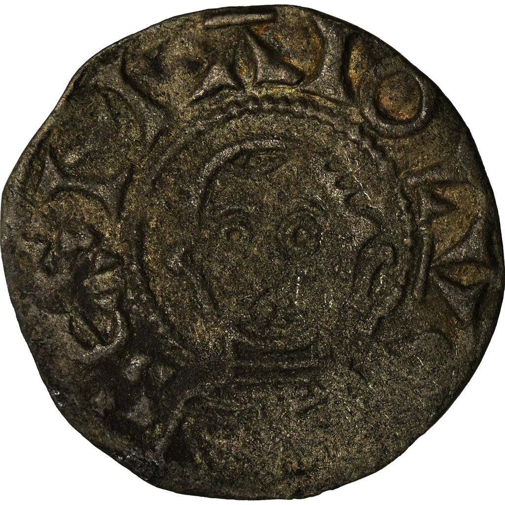 Moneta, Francia, Bourbonnais, Prieuré de Souvigny, Denarius, circa 1180-1213