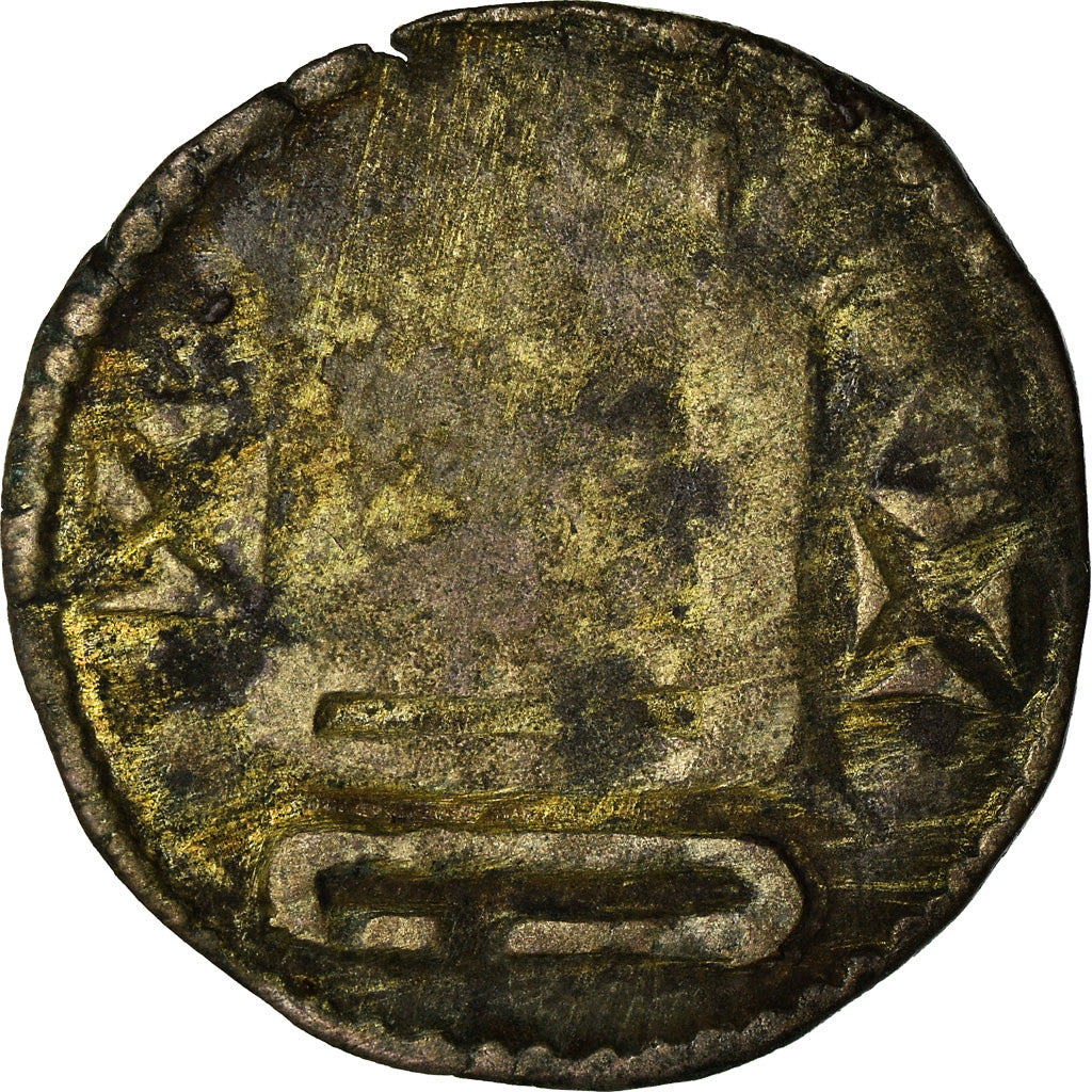 Münze, Frankreich, Châteaudun, Thibaut V, Denarius, S+, Silber, Boudeau:245