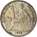 Moneda, INDOCHINA FRANCESA, 50 Cents, 1936, Paris, MBC+, Plata, KM:4a.2