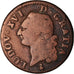 Coin, France, Louis XVI, Sol ou sou, Sol, 1791, Paris, F(12-15), Copper