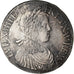 Moneta, Francja, Louis XIV, Écu à la mèche longue, Ecu, 1652, Nantes