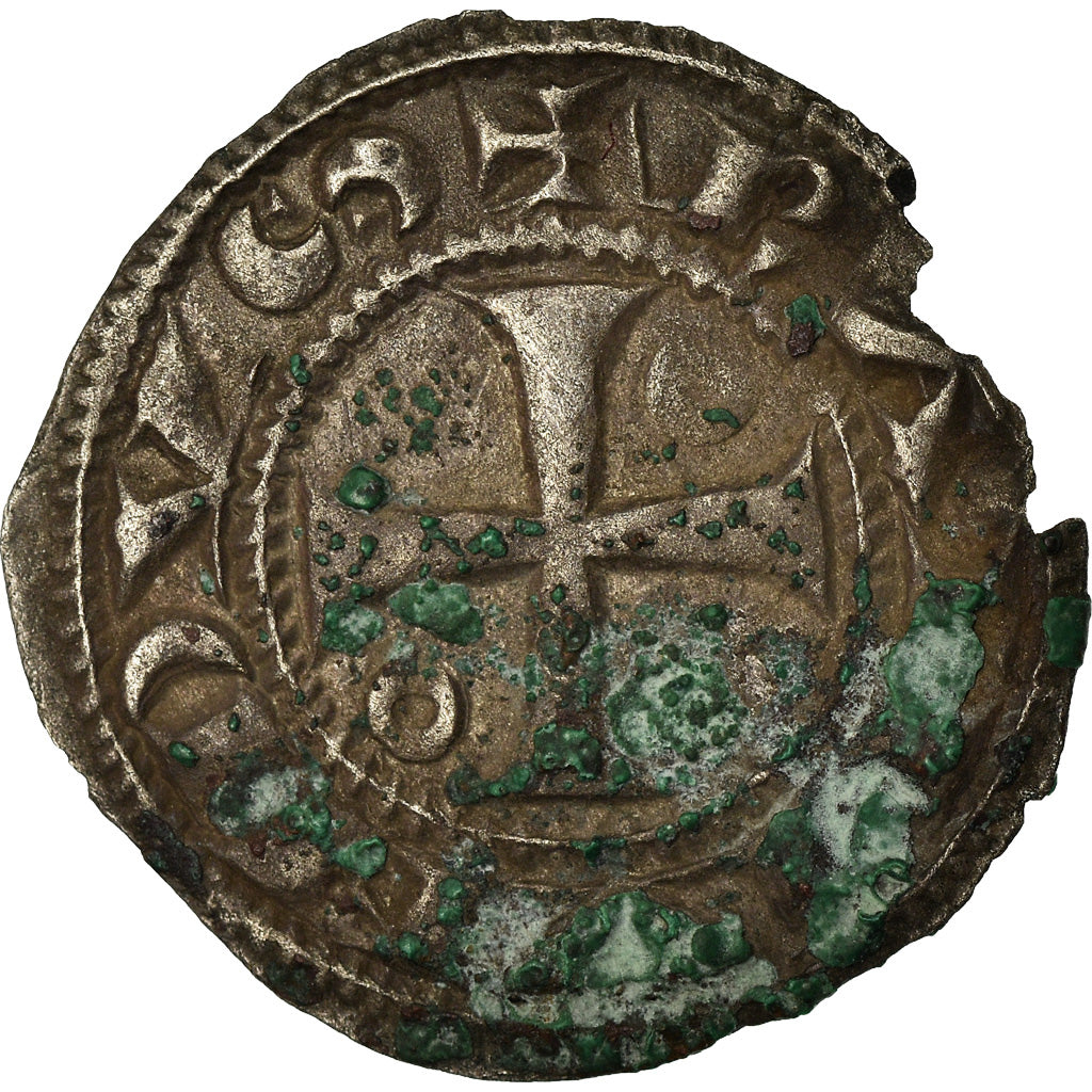 Munten, Frankrijk, Limousin, Raymond II-IV, Denarius, 1143-1243, ZF, Billon