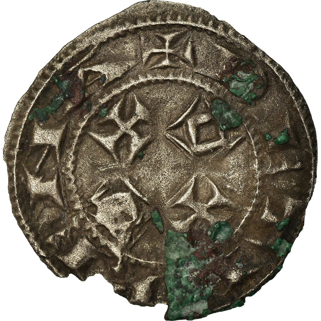 Munten, Frankrijk, Limousin, Raymond II-IV, Denarius, 1143-1243, ZF, Billon