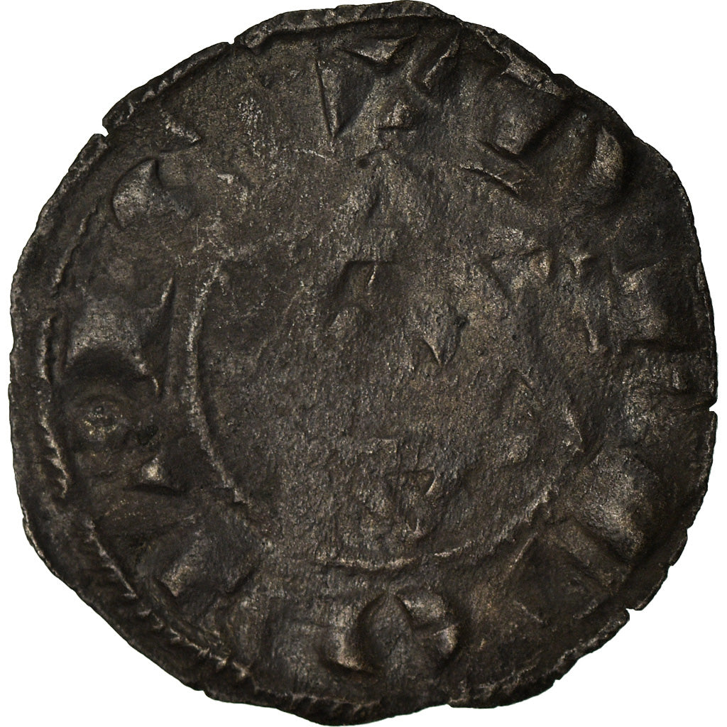 Münze, Frankreich, Berry, Guillaume I, Denarius, S+, Silber, Boudeau:280