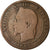 Moneda, Francia, Napoleon III, Napoléon III, 10 Centimes, 1862, Bordeaux, BC+