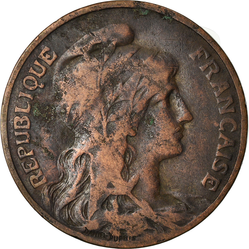 Monnaie, France, Dupuis, 10 Centimes, 1906, Paris, TB, Bronze, Gadoury:277
