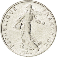 FRANCE, Semeuse, 1/2 Franc, 1996, Paris, KM #931.1, MS(60-62), Nickel, 19.5,...