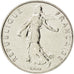 FRANCE, Semeuse, 1/2 Franc, 1999, Paris, KM #931.1, MS(63), Nickel, 19.5,...