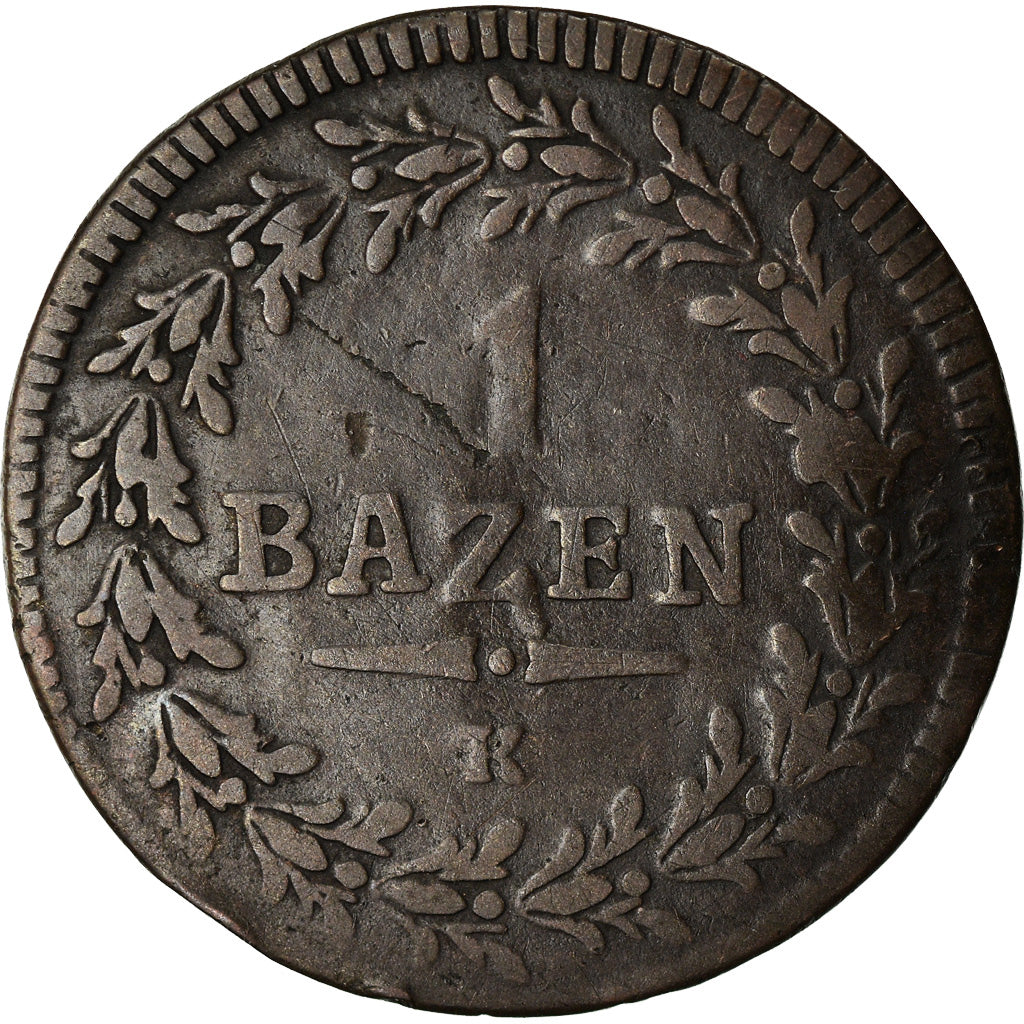 Coin, SWISS CANTONS, SAINT GALL, Batzen, 1815, VF(30-35), Billon, KM:110