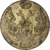 Coin, Poland, Nicholas I, 10 Groszy, 1840, Moneta Wschovensis, AU(55-58)