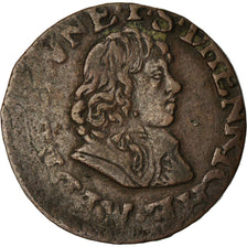 Monnaie, FRENCH STATES, BOISBELLE & HENRICHEMONT, Double Tournois, 1642