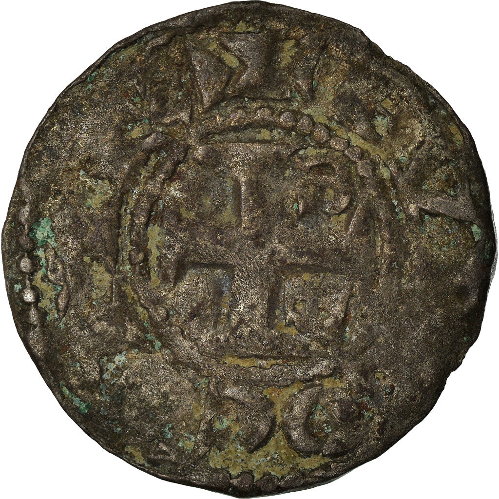 Coin, France, Anjou, Foulques V, Denarius, Angers, VF(30-35), Silver