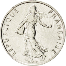 Münze, Frankreich, Semeuse, 1/2 Franc, 2000, UNZ, Nickel, KM:931.1, Gadoury:429