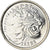 Coin, Ethiopia, Cent, 1977, British Royal Mint, MS(64), Aluminum, KM:43.1