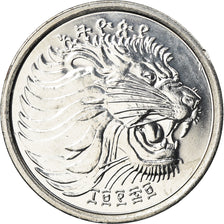 Moneta, Etiopia, Cent, 1977, British Royal Mint, MS(65-70), Aluminium, KM:43.1