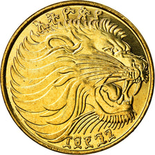 Coin, Ethiopia, 10 Cents, 2004, MS(64), Brass plated steel, KM:45.3