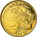 Coin, Ethiopia, 10 Cents, 2004, MS(64), Brass plated steel, KM:45.3