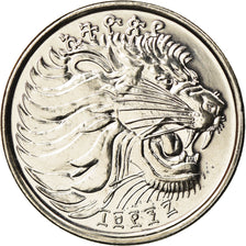 Coin, Ethiopia, 25 Cents, 2005, Royal Canadian Mint, MS(64), Copper-Nickel