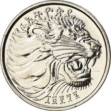 Coin, Ethiopia, 50 Cents, 2004, Berlin, MS(63), Copper-Nickel Plated Steel