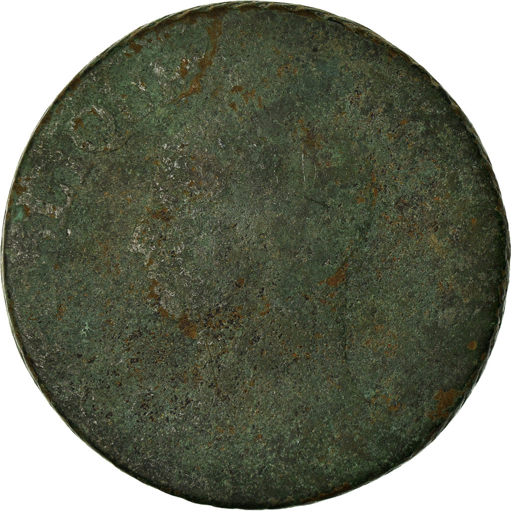 Moeda, França, Dupré, 5 Centimes, AN 5, Limoges, VG(8-10), Bronze, KM:640.7
