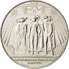 FRANCE, États généraux, Franc, 1989, KM #967, MS(63), Nickel, 24, Gadoury #477, 