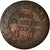 Moneta, Francia, Dupré, 5 Centimes, AN 5, Strasbourg, MB, Bronzo, KM:640.4