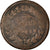Moneda, Francia, Dupré, Decime, AN 5, Paris, Refrappage du 2 décimes, BC
