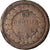 Coin, France, Dupré, Decime, AN 5, Paris, Refrappage du 2 décimes, VF(20-25)