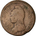 Coin, France, Dupré, Decime, AN 5, Paris, Refrappage du 2 décimes, VF(20-25)