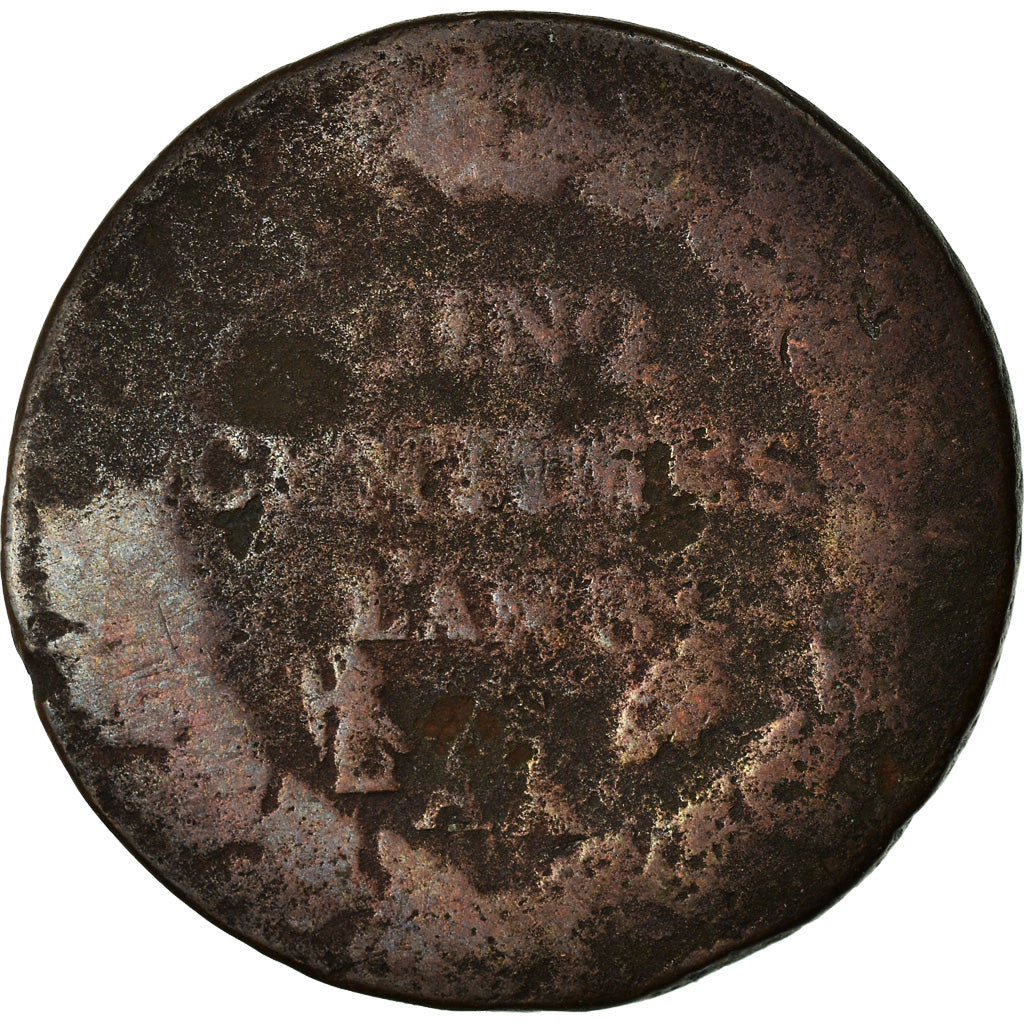 Moneta, Francia, Dupré, 5 Centimes, AN 8, Metz, B, Bronzo, KM:640.2, Le