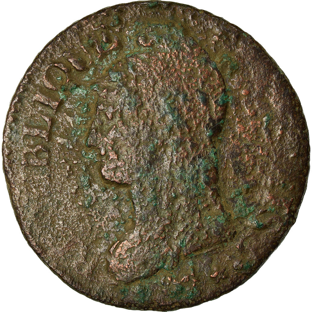 Moneta, Francia, Dupré, 5 Centimes, AN 8, Metz, B+, Bronzo, KM:640.2, Le