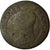 Moneta, Francja, Dupré, 5 Centimes, AN 8, Metz, F(12-15), Bronze, KM:640.2, Le