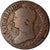Moneta, Francia, Dupré, 5 Centimes, AN 8, Metz, MB, Bronzo, KM:640.2, Le