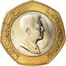 Coin, Jordan, Abdullah II, 1/2 Dinar, 2000, MS(63), Bi-Metallic, KM:79