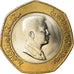 Coin, Jordan, Abdullah II, 1/2 Dinar, 2000, MS(64), Bi-Metallic, KM:79