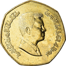 Coin, Jordan, Abdullah II, 1/4 Dinar, 2004, MS(63), Nickel-brass, KM:83