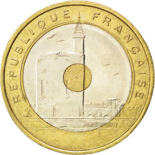 Francia, Jeux Méditerranéens, 20 Francs, 1993, SPL-, Tri-metallico, KM:1016...