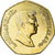 Munten, Jordanië, Abdullah II, 1/4 Dinar, 2004, UNC-, Nickel-brass, KM:83