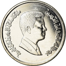 Coin, Jordan, Abdullah II, 10 Piastres, 2004, MS(63), Nickel plated steel, KM:74