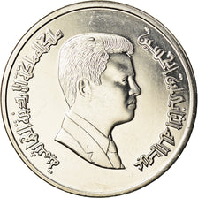 Moeda, Jordânia, Abdullah II, 5 Piastres, 2006/AH1427, MS(64), Aço Niquelado
