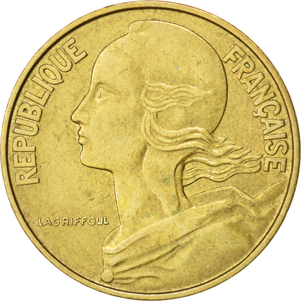 FRANCE, Marianne, 20 Centimes, 1967, Paris, KM #930, EF(40-45),...