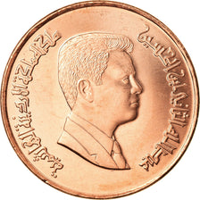 Coin, Jordan, Abdullah II, Qirsh, Piastre, 2000, MS(64), Copper Plated Steel