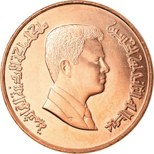 Coin, Jordan, Abdullah II, Qirsh, Piastre, 2000, MS(65-70), Copper Plated Steel
