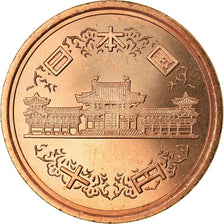 Coin, Japan, Akihito, 10 Yen, 2005, MS(63), Bronze, KM:97.2