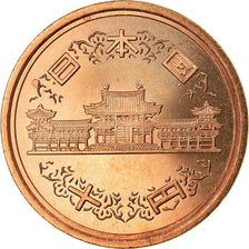Coin, Japan, Akihito, 10 Yen, 2005, MS(63), Bronze, KM:97.2
