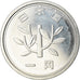 Coin, Japan, Akihito, Yen, 1996, MS(64), Aluminum, KM:95.2