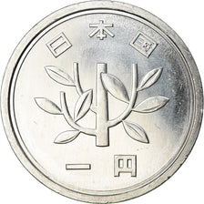Coin, Japan, Akihito, Yen, 1996, MS(65-70), Aluminum, KM:95.2