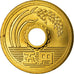 Coin, Japan, Akihito, 5 Yen, 2003, MS(64), Brass, KM:96.2
