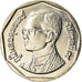 Monnaie, Thaïlande, Rama IX, 5 Baht, 2001, SPL, Copper-Nickel Clad Copper